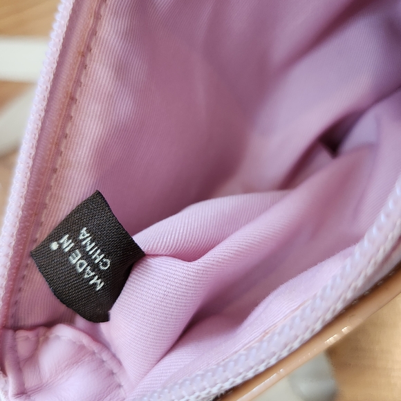 Coach Pink and Cream Crossbody Bag with Leather Trim - Picture 11 of 16